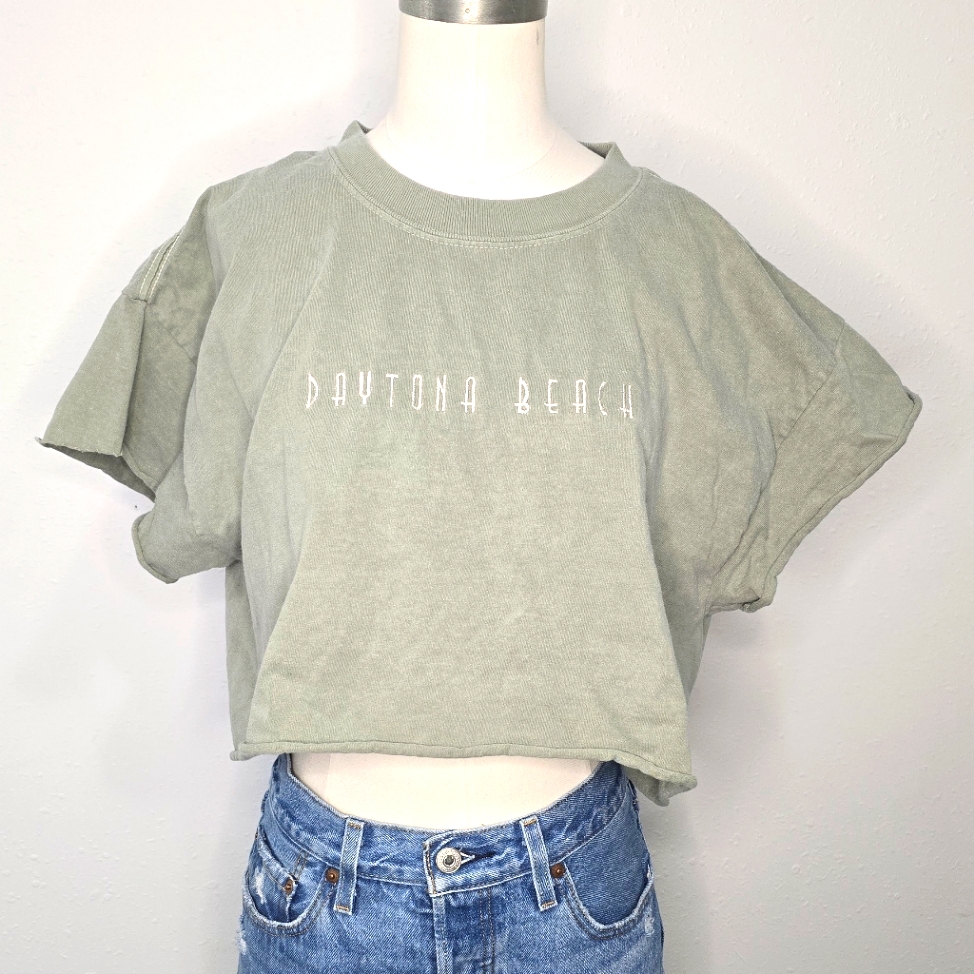 Daytona Beach Cropped Tshirt